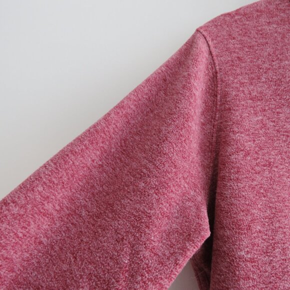 DULUTH TRADING CO Frost Lake Fleece Tunic Raspberry Red Outdoor Gorpcore Sz S - Picture 7 of 15